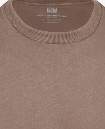 Venice t-shirt heavy jersey taupe