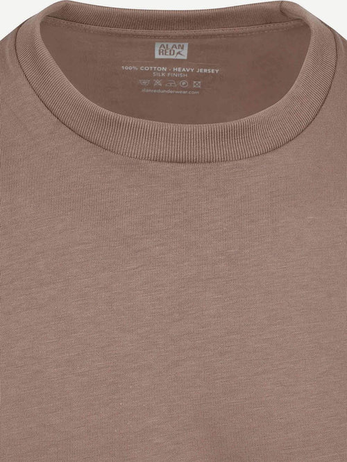 Venice t-shirt heavy jersey taupe