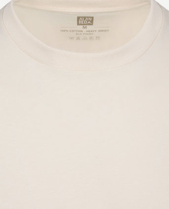 Venice t-shirt heavy jersey ecru