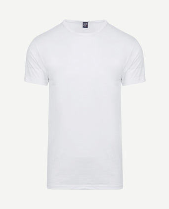 Derby (6-pack) o-hals t-shirts wit aanbieding