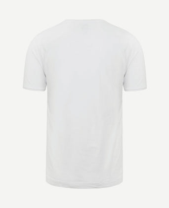 T-shirt Oxford wit