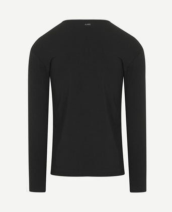 Olbia longsleeve t-shirt zwart