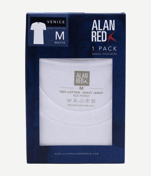 Venice t-shirt heavy jersey wit