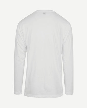 T-shirt Virginia wit longsleeve (2-pack)