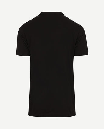 T-shirt Virginia zwart ((2-pack))