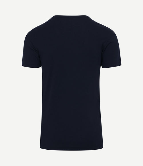 Vancouver t-shirt v-hals donkerblauw (2-pack)