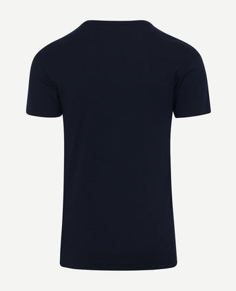 Alan Red Vancouver t-shirt v-hals donkerblauw (2-pack) | Slim-fit