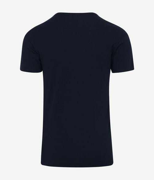 Alan Red Vancouver t-shirt v-hals donkerblauw (2-pack) | Slim-fit