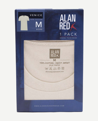 Venice t-shirt heavy jersey ecru
