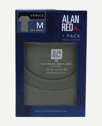 Venice t-shirt heavy jersey groen