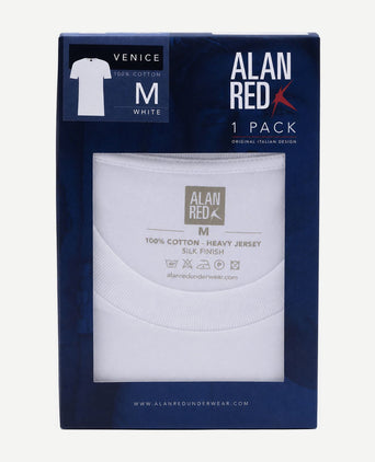 Venice t-shirt heavy jersey wit