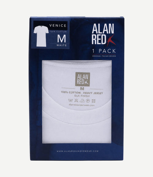 Venice t-shirt heavy jersey wit
