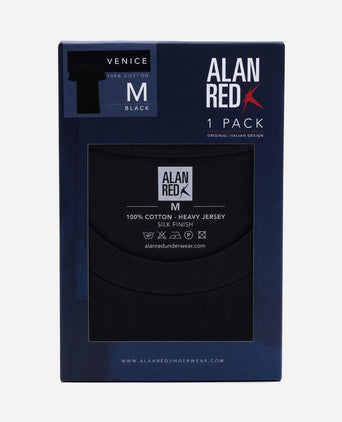 Venice t-shirt heavy jersey zwart