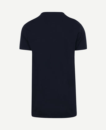 Vermont extra lange t-shirts donkerblauw (2-pack)