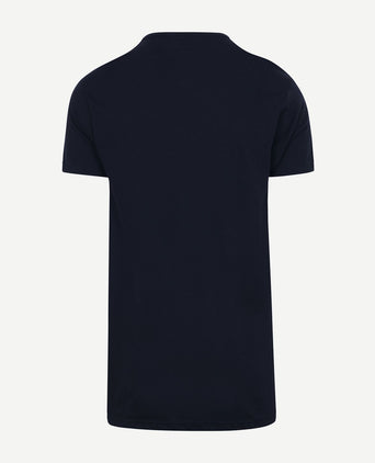 Alan Red Vermont extra lange t-shirts donkerblauw (2-pack) | Regular-fit