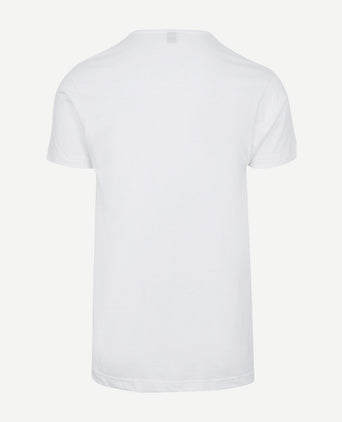Vermont t-shirt v-hals wit (2-pack)