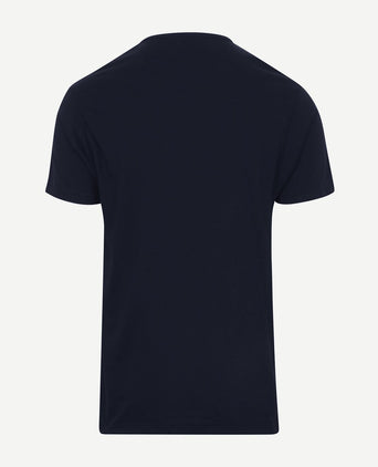 Vermont t-shirts v-hals donkerblauw (2-pack)