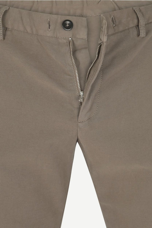 Alberto broek jump beige | Slim-fit