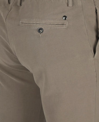 Alberto broek jump beige | Slim-fit