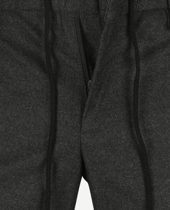 Broek jump flanel antraciet