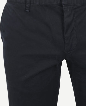 Alberto lou chino donkerblauw | Slim-fit