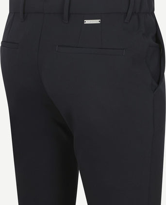 Alberto move performance chino donkerblauw | Slim-fit