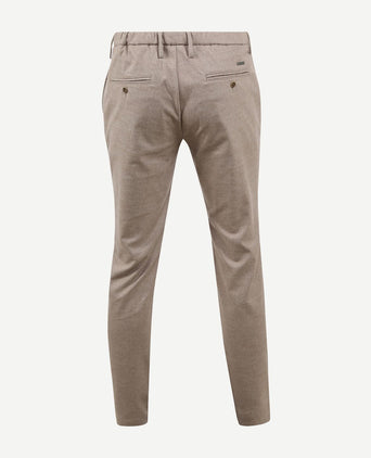 Alberto pipe broek jump beige | Slim-fit