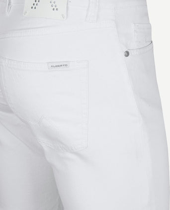 Alberto pipe denim wit