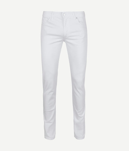 Alberto pipe denim wit