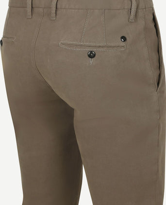 Alberto rob chino taupe | Slim-fit