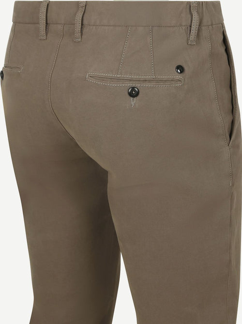 Alberto rob chino taupe | Slim-fit