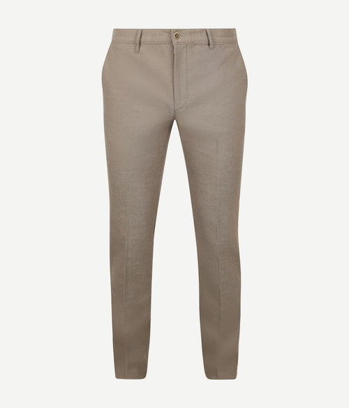 Alberto rob chino taupe | Slim-fit