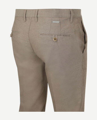 Alberto rob chino taupe | Slim-fit