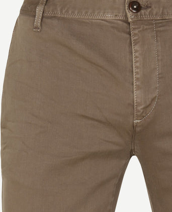 Alberto rob stretch chino beige | Slim-fit