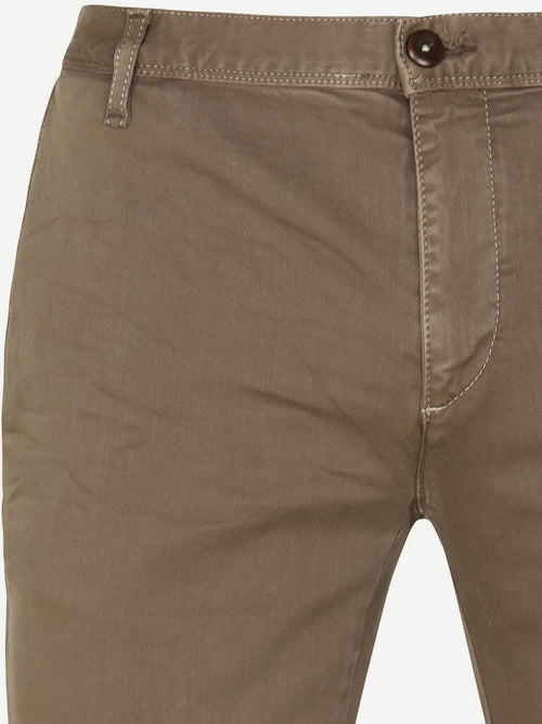 Alberto rob stretch chino beige | Slim-fit