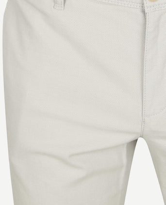 Alberto rob stretch chino greige | Slim-fit