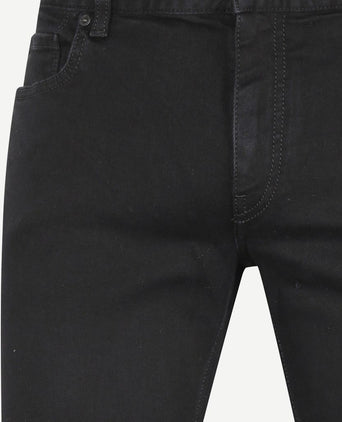 Alberto slim ds dual flex denim zwart