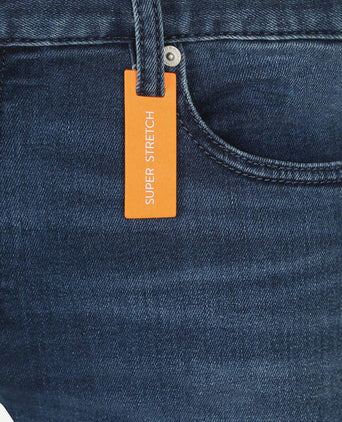 Alberto slim dual flex denim donkerblauw