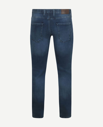 Alberto slim dual flex denim donkerblauw