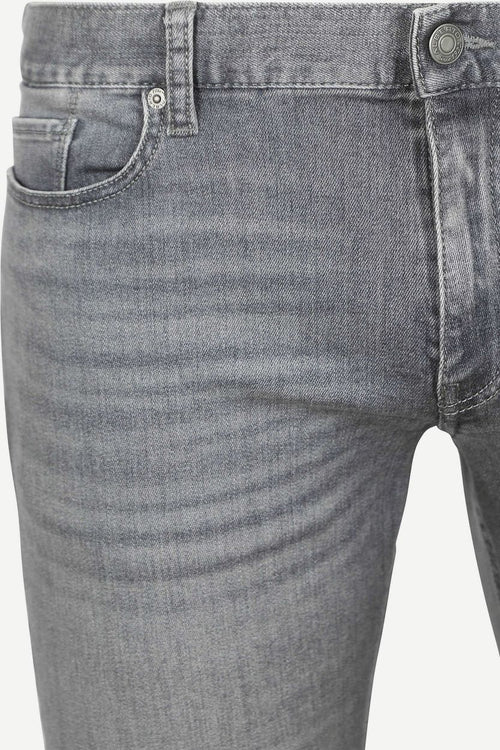Slim dual flex denim grijs