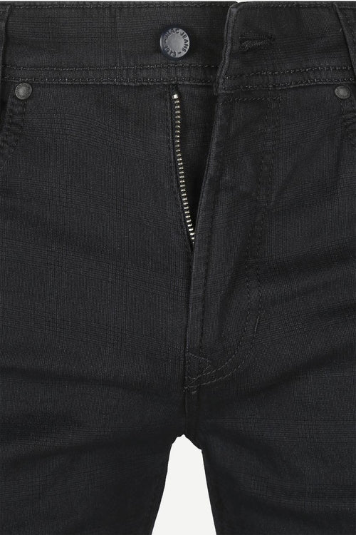 Jog'n jeans ruit antraciet