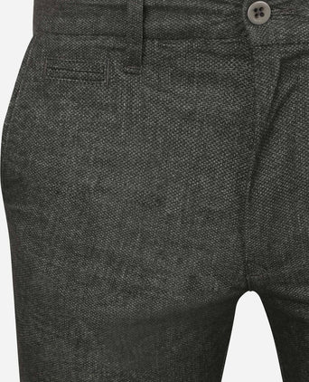 Broek Lennox melange antraciet