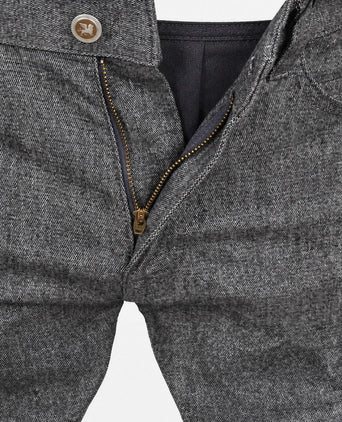 V40 rider broek melange grijs