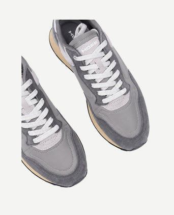 Sneaker city retro suede antracite