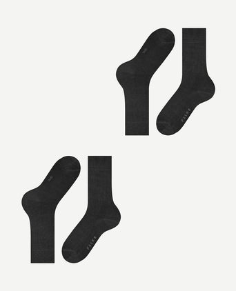 Swing sokken (2-pack) antraciet