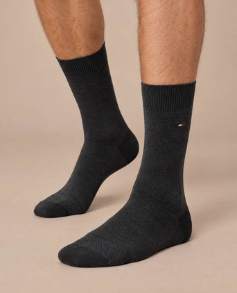 (2-pack) sokken birdseye zwart
