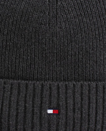 Tommy Hilfiger knitted muts grijs