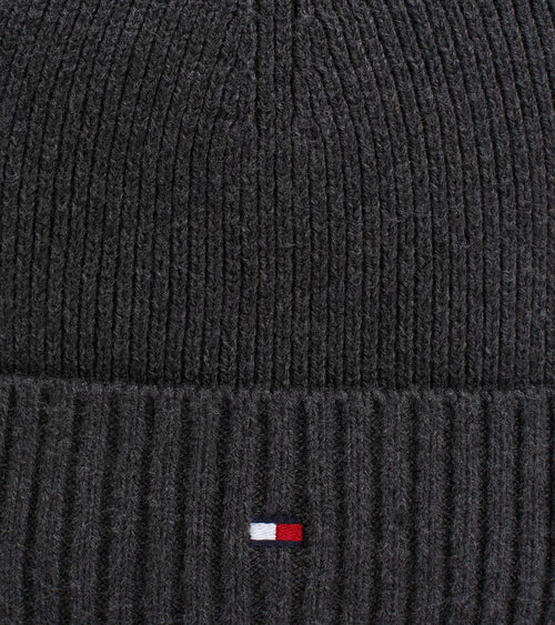 Tommy Hilfiger knitted muts grijs