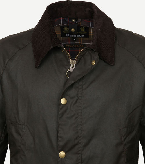Barbour ashby wax jas olive