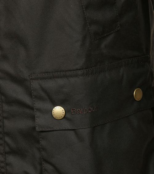 Barbour ashby wax jas olive